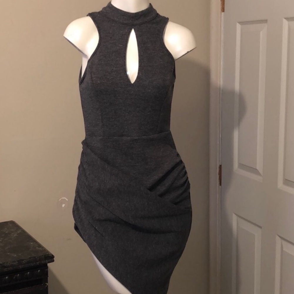 🆕 Akira Asymmetrical Sweater Dress
